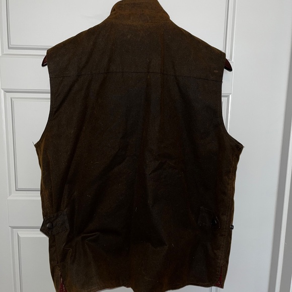 Outback Trading Company Men’s Overlander oilskin vest, small - Picture 5 of 6
